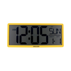 Digitálne hodiny Karlsson Table Clock Retro LCD KA6020YE, 36cm